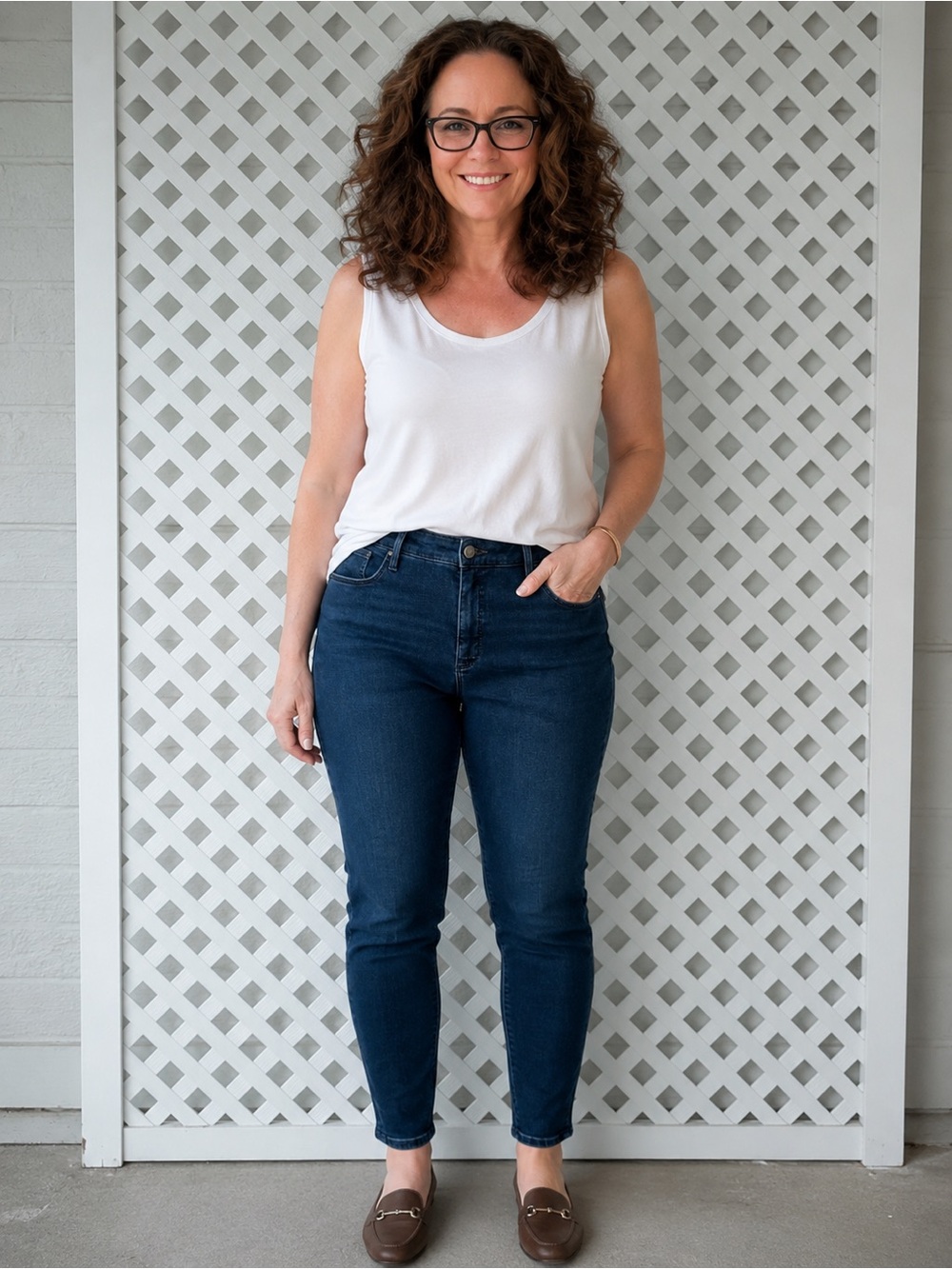 Talbots High-Rise Skinny Jeans in Medium Blue Wash 18WP